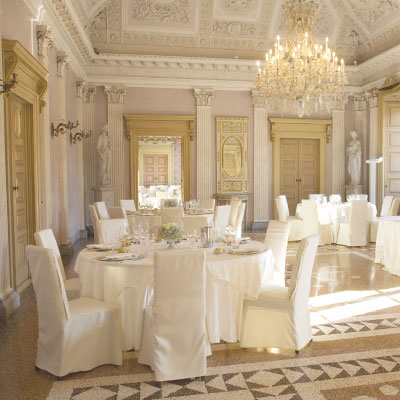 Sala per cerimonie a Villa Zanchi